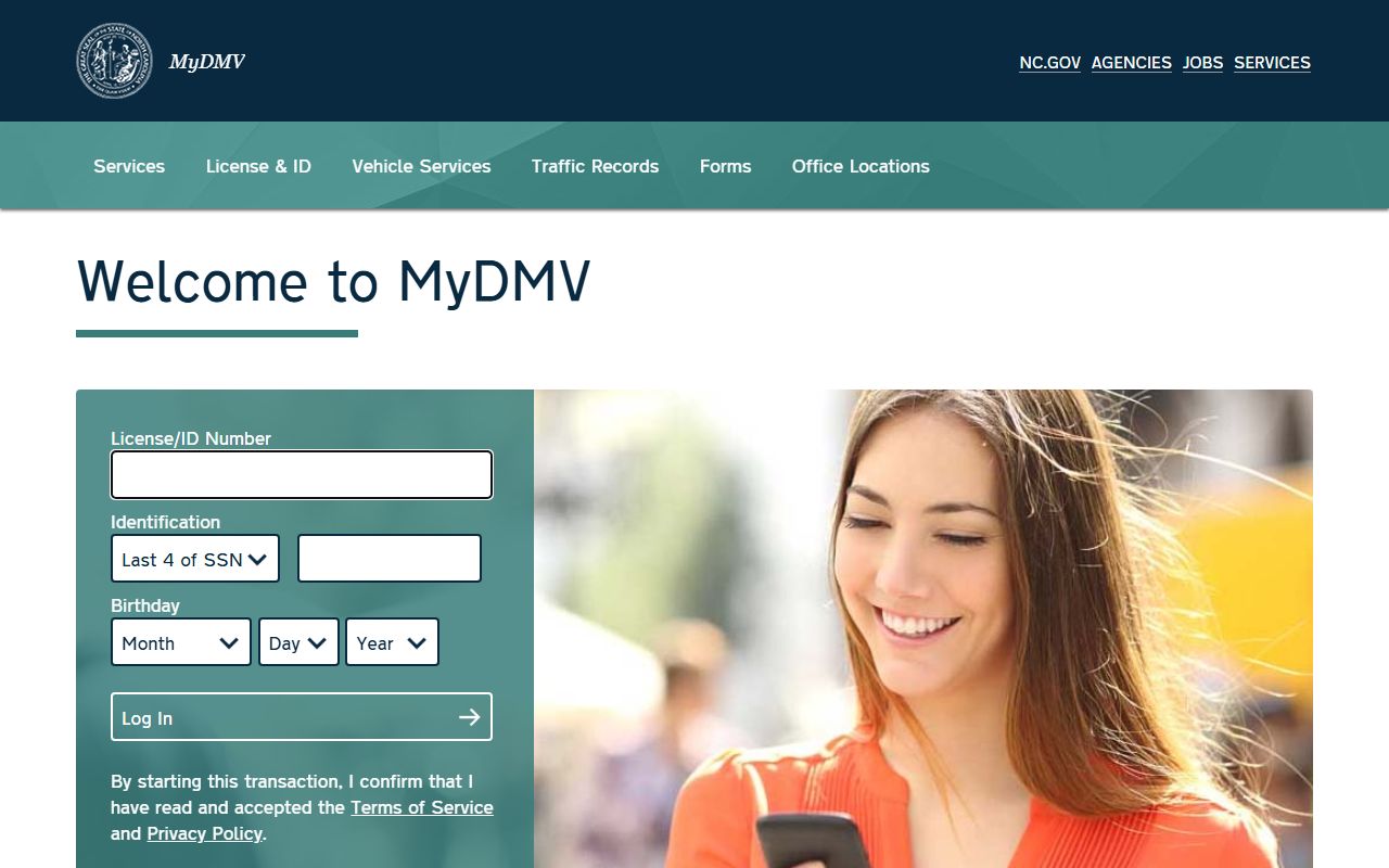 Hertford County traffic court records myNCDMV portal